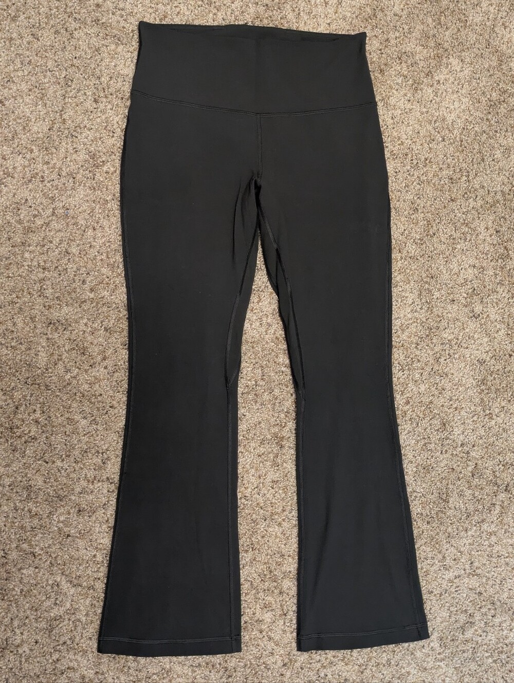 Lululemon Align Mini Flare Graphite Grey Extra Short 10
